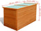 vidaXL - Tuinbox - 126x72x72 - cm - hout