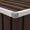 vidaXL - Tuinbox - 129x67x65 - cm - bruin