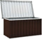 vidaXL - Tuinbox - 129x67x65 - cm - bruin