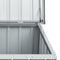 vidaXL - Tuinbox - 129x67x65 - cm - grijs
