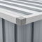 vidaXL - Tuinbox - 129x67x65 - cm - grijs