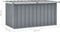 vidaXL - Tuinbox - 129x67x65 - cm - grijs