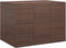 vidaXL - Tuinbox - 145x100x103 - cm - polyetheen - rattan - bruin