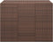 vidaXL - Tuinbox - 145x100x103 - cm - polyetheen - rattan - bruin