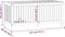 vidaXL - Tuinbox - 147x68x64 - cm - massief - grenenhout - honingbruin