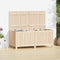 vidaXL - Tuinbox - 147x68x64 - cm - massief - grenenhout