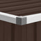 vidaXL - Tuinbox - 149x99x93 - cm - bruin