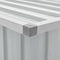 vidaXL - Tuinbox - 149x99x93 - cm - grijs