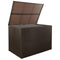 vidaXL - Tuinbox - 150x100x100 - cm - poly - rattan - bruin