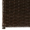 vidaXL - Tuinbox - 150x100x100 - cm - poly - rattan - bruin