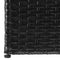 vidaXL - Tuinbox - 150x100x100 - cm - poly - rattan - zwart