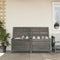 vidaXL - Tuinbox - 150x50x56,5 - cm - massief - vurenhout - antracietkleurig