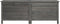 vidaXL - Tuinbox - 150x50x56,5 - cm - massief - vurenhout - antracietkleurig
