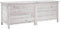 vidaXL - Tuinbox - 150x50x56,5 - cm - massief - vurenhout - wit