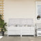 vidaXL - Tuinbox - 150x50x56,5 - cm - massief - vurenhout - wit