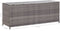vidaXL - Tuinbox - 150x50x60 - cm - poly - rattan - grijs