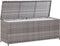 vidaXL - Tuinbox - 150x50x60 - cm - poly - rattan - grijs