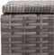 vidaXL - Tuinbox - 150x50x60 - cm - poly - rattan - grijs