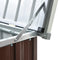 vidaXL - Tuinbox - 171x99x93 - cm - bruin