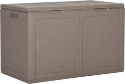 vidaXL - Tuinbox - 180 - L - PP - rattan - bruin