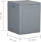 vidaXL - Tuinbox - 180 - L - PP - rattan - bruin