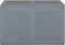 vidaXL - Tuinbox - 180 - L - PP - rattan - grijs