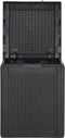 vidaXL - Tuinbox - 180 - L - PP - rattan - zwart