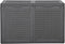 vidaXL - Tuinbox - 180 - L - PP - rattan - zwart