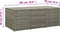 vidaXL - Tuinbox - 180x90x70 - cm - poly - rattan - grijs