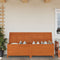 vidaXL - Tuinbox - 198,5x50x56,5 - cm - massief - vurenhout - bruin