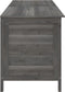 vidaXL - Tuinbox - 198,5x50x56,5 - cm - massief - vurenhout - antracietkleurig