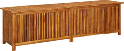 vidaXL - Tuinbox - 200x50x58 - cm - massief - acaciahout
