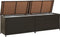 vidaXL - Tuinbox - 200x50x60 - cm - poly - rattan - bruin