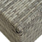 vidaXL - Tuinbox - 200x50x60 - cm - poly - rattan - grijs