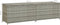 vidaXL - Tuinbox - 200x50x60 - cm - poly - rattan - grijs