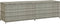 vidaXL - Tuinbox - 200x50x60 - cm - poly - rattan - grijs