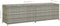 vidaXL - Tuinbox - 200x50x60 - cm - poly - rattan - grijs