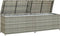 vidaXL - Tuinbox - 200x50x60 - cm - poly - rattan - grijs