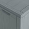 vidaXL - Tuinbox - 270 - L - PP - rattan - grijs