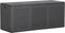 vidaXL - Tuinbox - 270 - L - PP - rattan - zwart