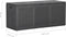 vidaXL - Tuinbox - 270 - L - PP - rattan - zwart