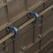 vidaXL - Tuinbox - 280 - L - bruin