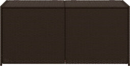 vidaXL - Tuinbox - 283 - L - poly - rattan - bruin