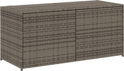 vidaXL - Tuinbox - 283 - L - poly - rattan - grijs