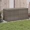vidaXL - Tuinbox - 283 - L - poly - rattan - grijs