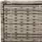 vidaXL - Tuinbox - 283 - L - poly - rattan - grijs