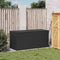 vidaXL - Tuinbox - 283 - L - poly - rattan - zwart