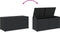 vidaXL - Tuinbox - 283 - L - poly - rattan - zwart