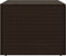 vidaXL - Tuinbox - 291 - L - poly - rattan - bruin
