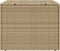 vidaXL - Tuinbox - 291 - L - poly - rattan - gemengd - beige